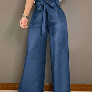 Casual Plain Regular Fit Jeans