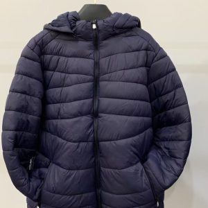 Big woolen hat and warm cotton jacket